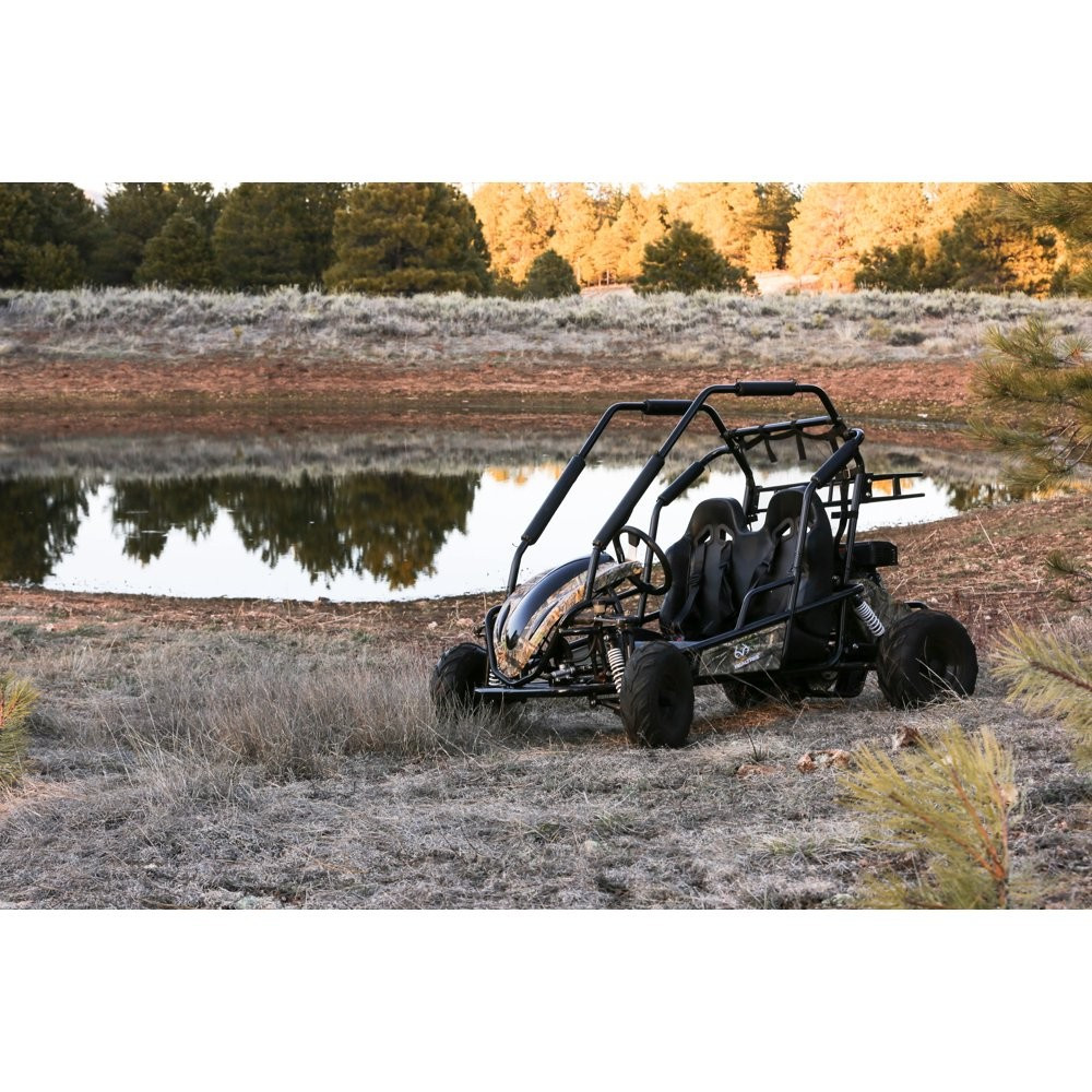 Realtree 196cc Gas Powered Camo Ride-On Go Kart