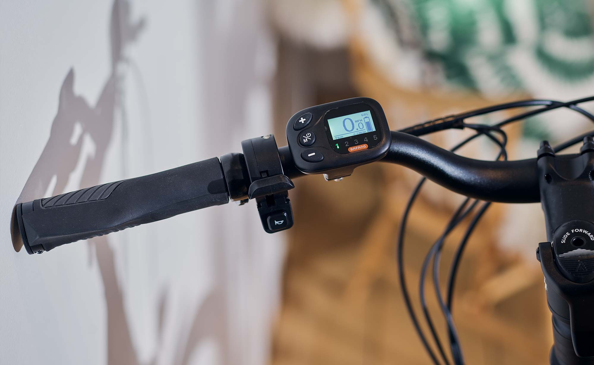 Charge Comfort Electric Bike - Blue
