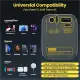 Shargeek STORM2 100W Power Bank 25600mAh Transparent Case and