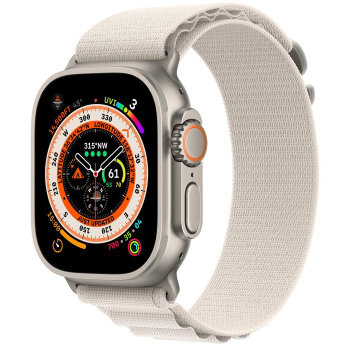Apple Watch Ultra with Alpine Loop Band