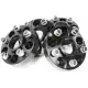 Terrafirma Wheel Spacers, Black Alloy Set Of 4 For LR3, LR4