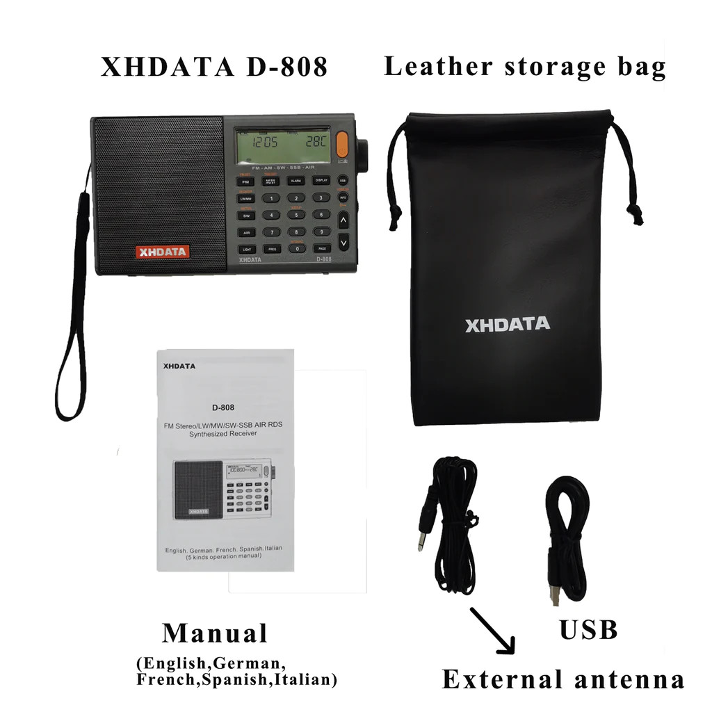 XHDATA/SIHUADON D-808