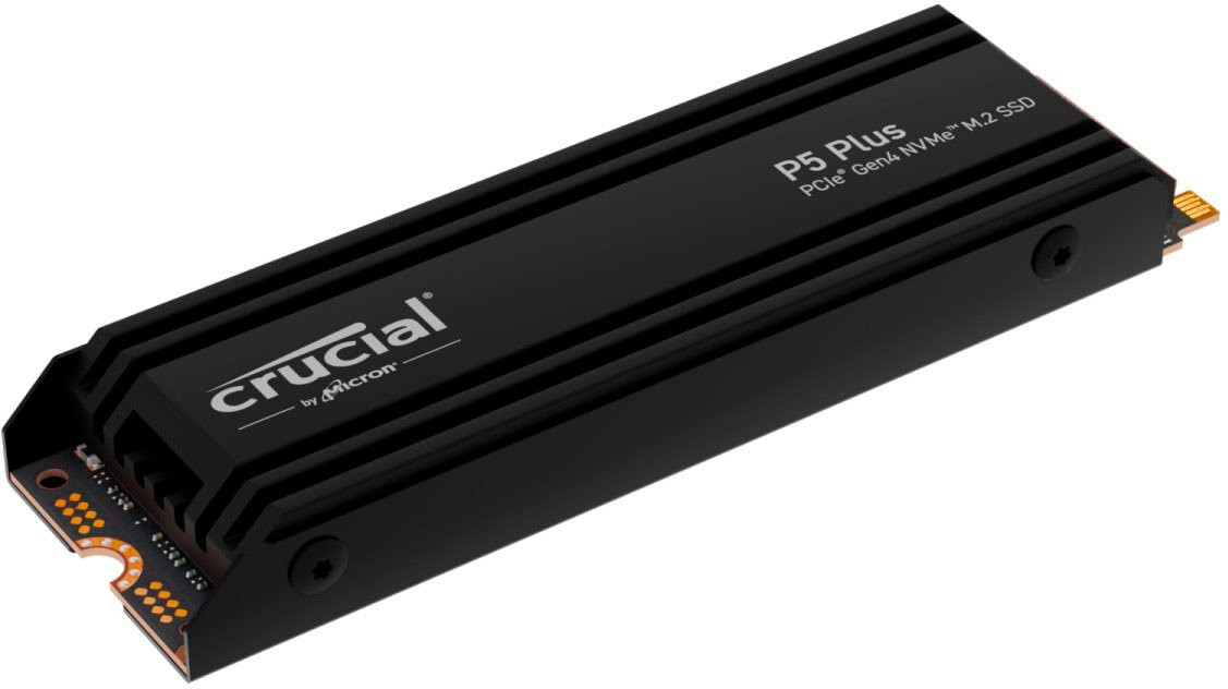 Crucial - P5 Plus 1TB Internal SSD Pcle Gen 4 x4 NVMe with