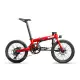 Qubit X2 Folding Electric Bike in Red White Black Yellow Orange
