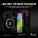 CORSAIR VENGEANCE RGB DDR5 RAM 64GB (2x32GB) 6400MHz CL32 Intel