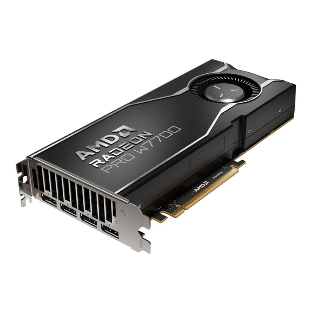 AMD Radeon Pro W7700 Single Fan 16GB GDDR6 PCIe 4.0 Graphics Card