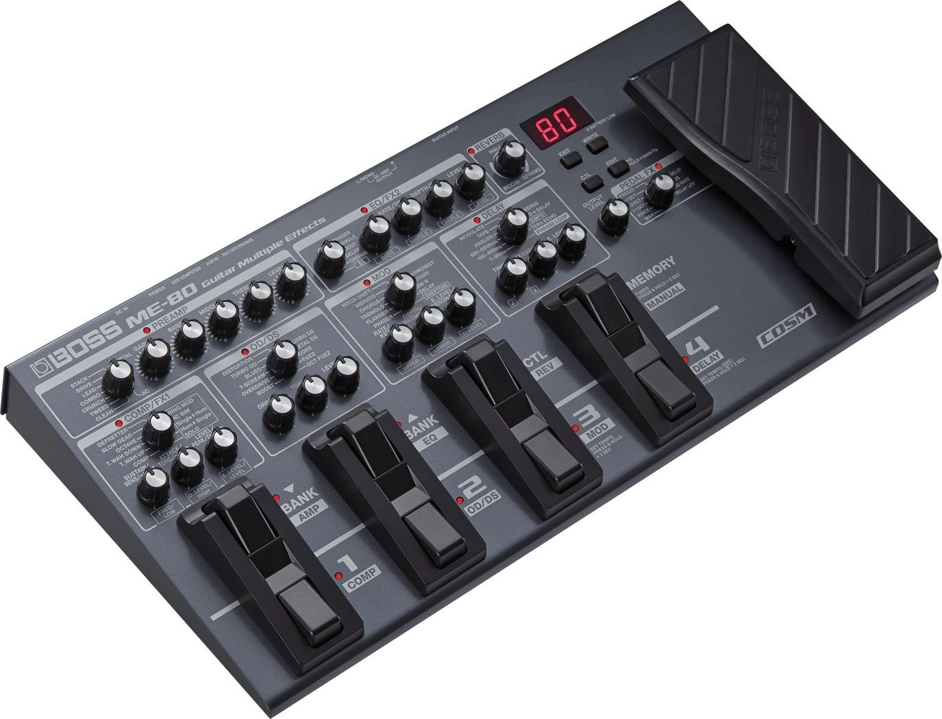 Boss Audio ME-80 Multi-Effects Pedal