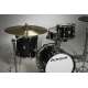 Ludwig Drum Shell Pack, Black Sparkle, inch (LC179X016)
