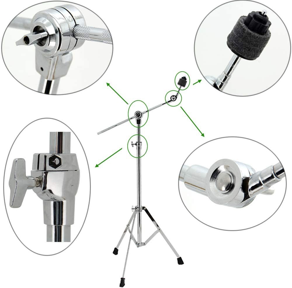 Luvay Boom Cymbal Stand, Single Braced Lightweight (4.