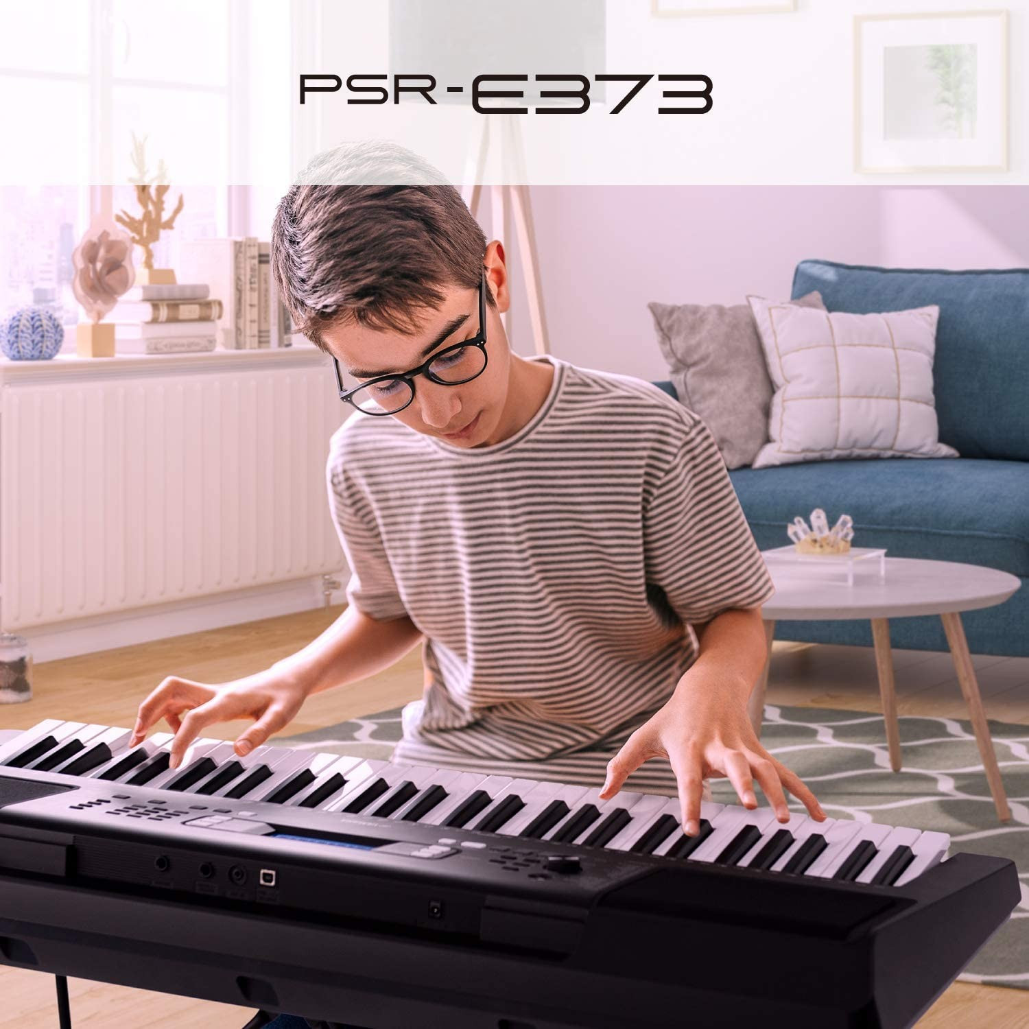 YAMAHA PSR-E373 61-Keys Portable Keyboard