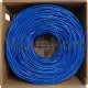 NavePoint CAT6 1000FT Solid 23AWG UTP Cable - Blue - CCA