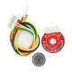 CHIHAI MOTOR GM25-370 DC Gear Motor 6V 100/210/300RPM Encoder