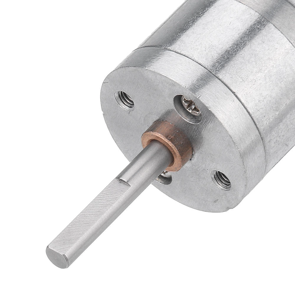 Machifit 25GA370 DC 6V Micro Gear Reduction Motor 25mm Extended
