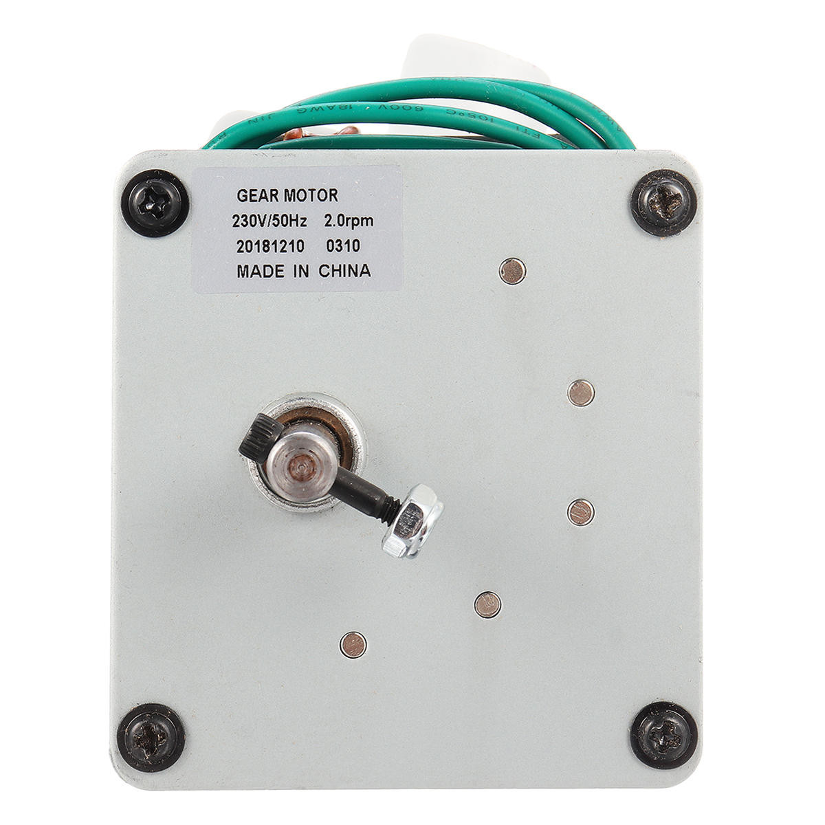 50Hz 1.5/2.0 rpm Replacement Auger Motor For Pit Boss Electric