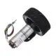 Machifit 25GA370 DC 12V Micro Gear Reduction Encoder Motor with