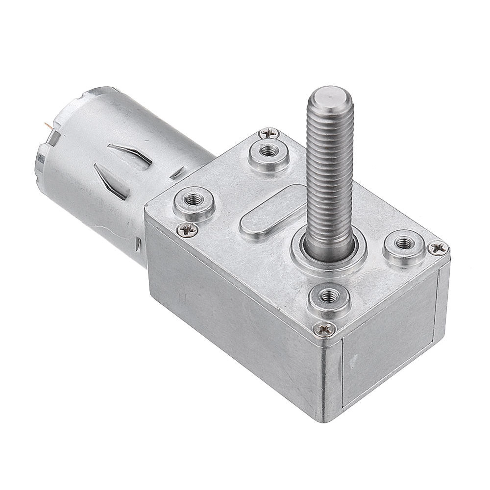Machifit JGY370 DC 24V Self-locking Worm Gear Motor