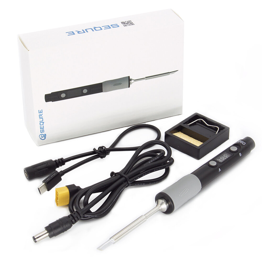 SQ-D60 60W Digital Soldering Iron Station DC12-24V Type-C