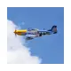 E Flite P-51D Mustang 1.5m BNF Basic with Smart EFL01250
