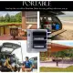 Brazilian Flame Gas Rotisserie Grill with 5 Skewers and Upper