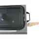 Brazilian Flame Gas Rotisserie Grill with 5 Skewers and Upper