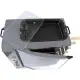 Brazilian Flame Gas Rotisserie Grill with 5 Skewers and Upper