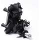 Motorcycle Phone Holder Fork Stem Mount Bracket with USB Charger