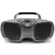 Sylvania Portable Bluetooth Boombox with Top-Loading CD Player