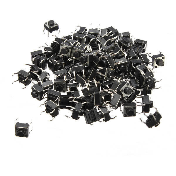 Geekcreit® 100pcs Mini Micro Momentary Tactile Touch Switch