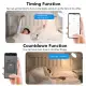 SMATRUL 16A 10A MINI Tuya WiFi Switch Led Light Smart Life Push